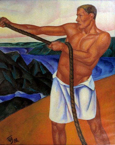 El Trabajador, 1912 de Kuzma Sergeevich Petrov Vodkin