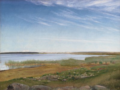 El fiordo cerca de Karrebæksminde, Zelanda de Laurits Andersen Ring
