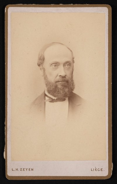 Retrato del Dr. G. Demailque, antes de 1876 de LH Zeyen