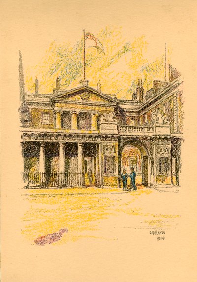 El Almirantazgo, Whitehall, Londres, 1924 de L. A. Hayes