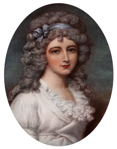 Retrato de una joven dama, 1913 de L. Busiere