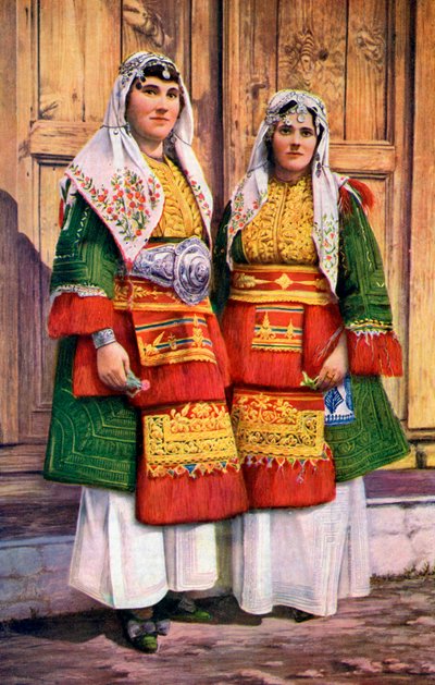 Dos mujeres griegas, 1922 de L. G. Popoff