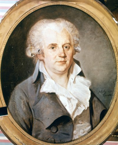 Georges Jacques Danton (1759 - 1794) por Schilly, el 12/08/1793. de L. L. Schilly