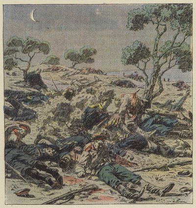 Después de un combate a la bayoneta de L. Malespine