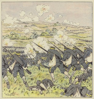 Batalla de Kin-Tcheou de L. Malespine