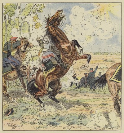 Muerte del general Keller de L. Malespine