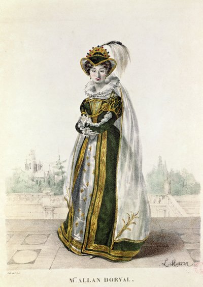 Marie Dorval (1798-1849) en 