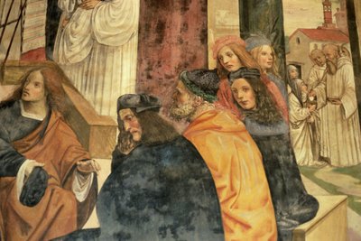 La vida de San Benito (detalle) de L. and Sodoma, G. Signorelli