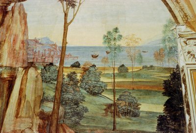 La vida de San Benito (detalle) de L. and Sodoma, G. Signorelli