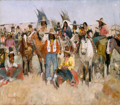 Fiesta Apache Jicarilla, 1934 de LaVerne Nelson Black