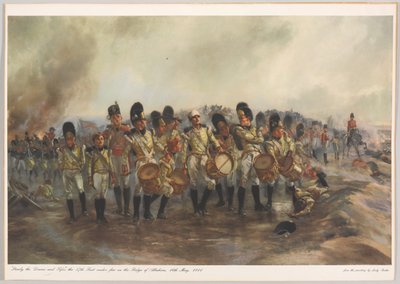 Mantén firmes los tambores y pífanos de Lady  Butler