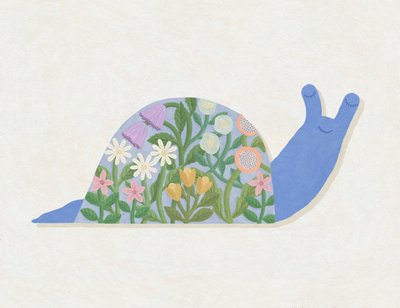 Primavera Florece Caracol, 2023 (digital) de Lady Ann de Borja