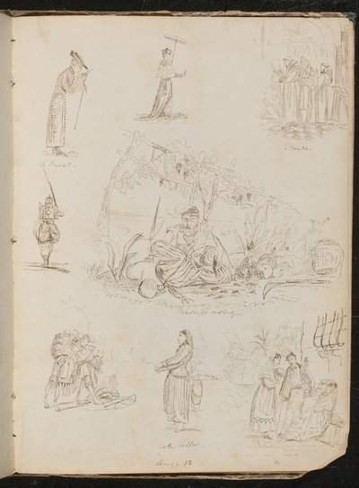 Estudios de mujeres y hombres de Lady Butler