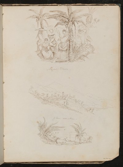 Tres estudios de hombres y mujeres de Lady Butler