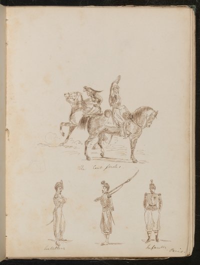 Dos soldados a caballo de Lady Butler
