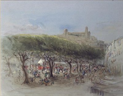 El mercado, Cannes de Lady Honoria Cadogan