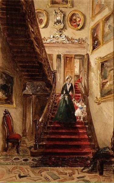 La escalera, Grimstone de Lady Honoria Cadogan