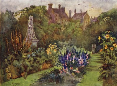 Chelsea Physic Garden (litografía en color) de Lady Victoria Marjorie Harriet Manners