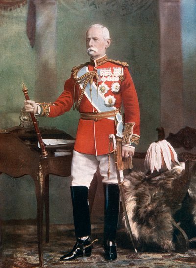 Mariscal de campo Lord Roberts, comandante en jefe de las fuerzas en Sudáfrica, 1902 de Lafayette