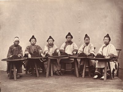 Recolección de Té, ca. 1869 de Lai Fong.