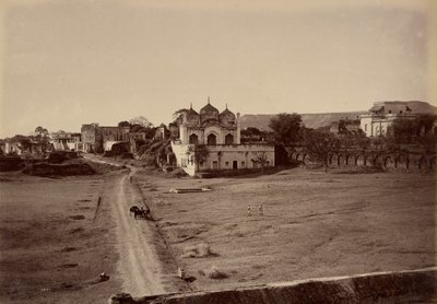 Mezquita privada de Aurangzebe, Aurangabad de Lala Deen Dayal