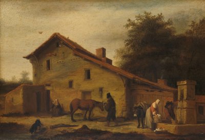 Una posada en el barrio de Nantes de Lambert Doomer
