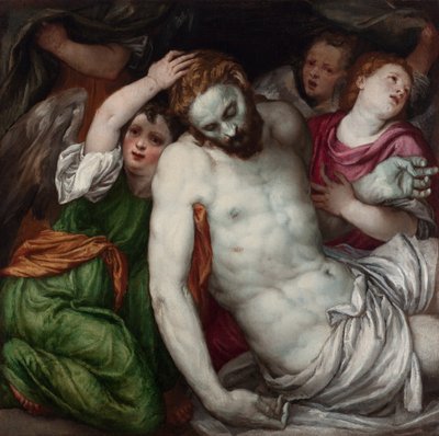 Piedad y ángeles de Lambert Sustris