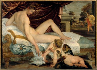 Venus y Cupido de Lambert Sustris