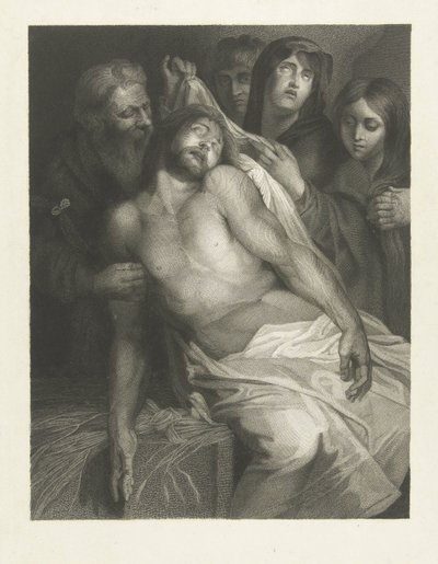 Entierro de Cristo Cristo en la paja de Lambertus Antonius Claessens