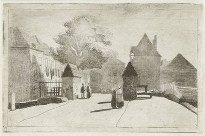 paisaje urbano de Lambertus  Hardenberg