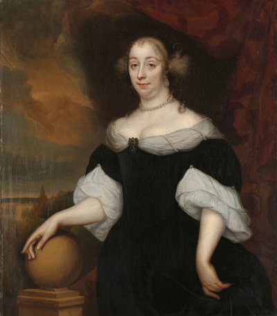 Margaretha Munter (1639-1711), segunda esposa de Jacobus Trip de Lambertus Jansz. de Hue