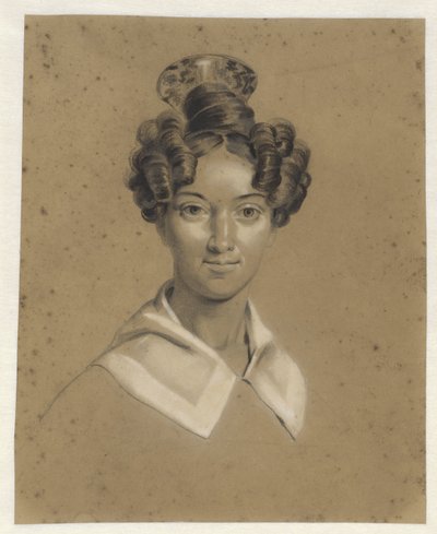 Retrato de Cornelia Helena Anna Christiani de Lambertus Johannes Hansen