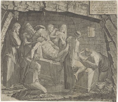 Entierro de Cristo de Lambertus Suavius