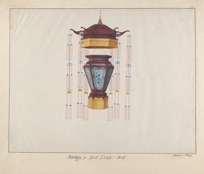 Diseño para una lámpara de salón de Lamqua