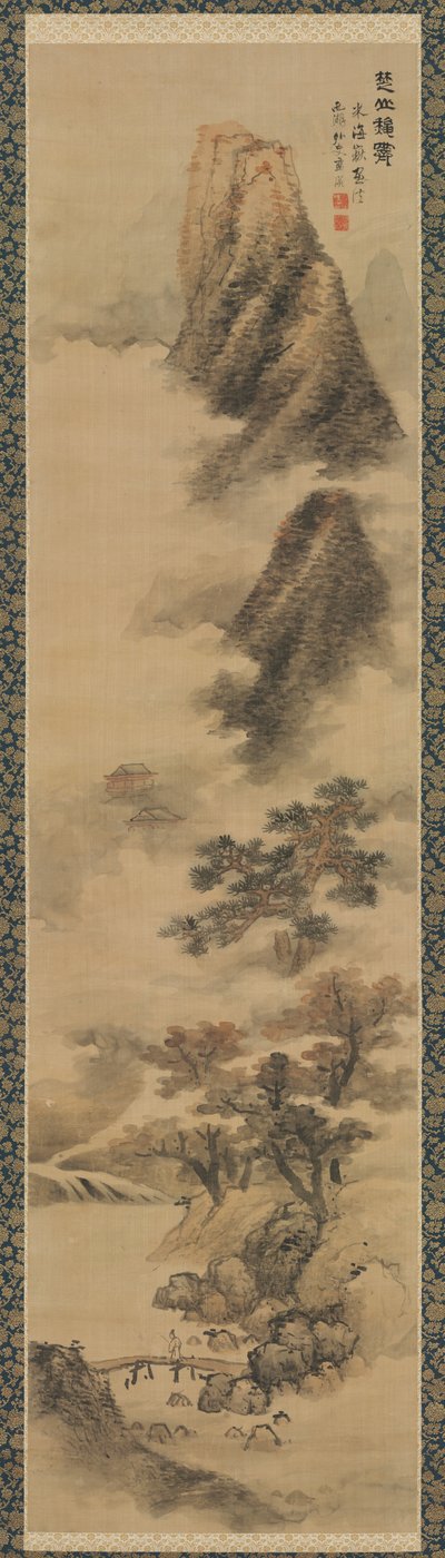 Clearing Autumn Mists in the Chu Mountains de Lan Ying