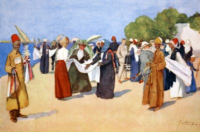 Caza de gangas, 1908 de Lance Thackeray