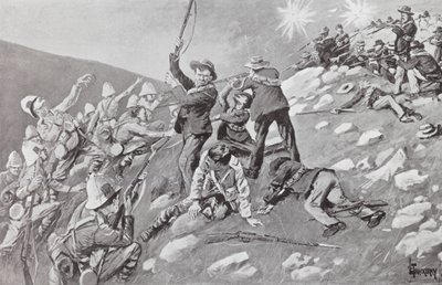 Carga de los Inniskillings, Batalla de los Altos de Tugela de Lance Thackeray