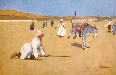 En la carretera de la presa, Asuán, de 
