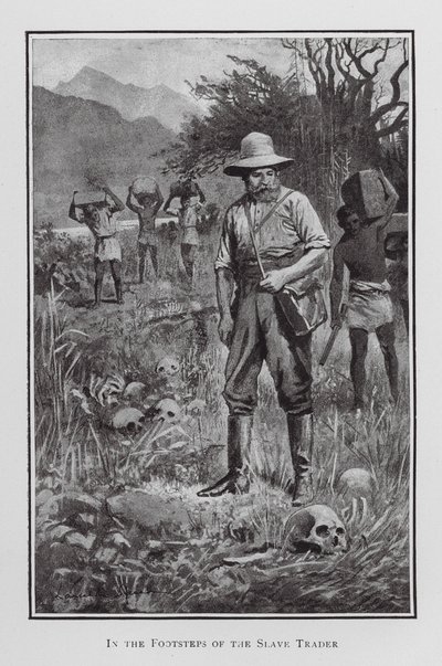 Tras las huellas del traficante de esclavos (litografía) de Lancelot Speed