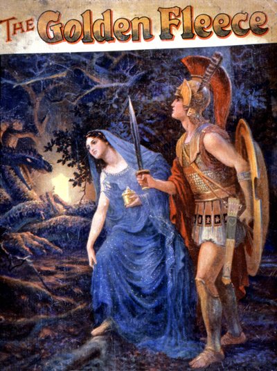 Jasón y Hera, c.1900 (ilustración) de Lancelot Speed