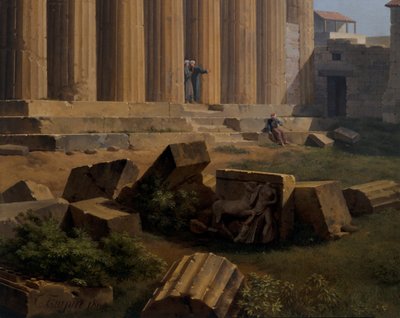 La Acrópolis, Atenas de Lancelot Théodore Turpin de Crissé de Crissé