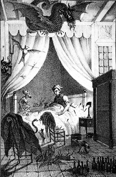 Duendes, ilustración para 