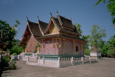 Main sim, o pagoda, 1560 de School Laotian