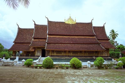 Main sim, o pagoda, 1560 de School Laotian