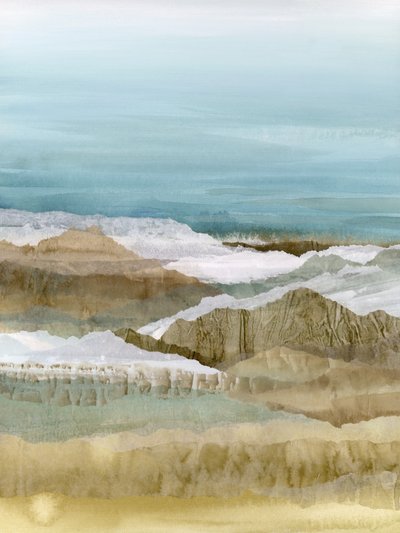 Capas de montaña abstractas de Lara Eckerman