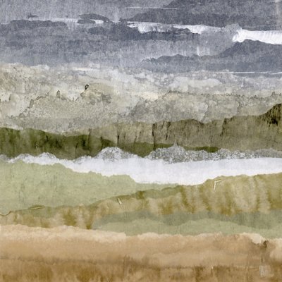 Paisaje abstracto en tonos apagados de Lara Eckerman