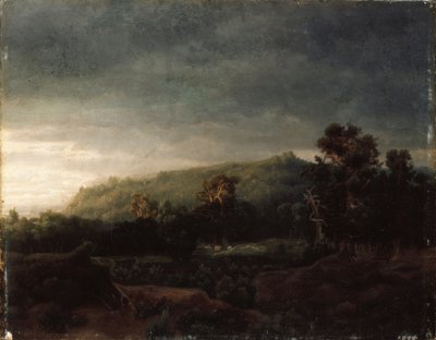 Un bosque de Lars Hertervig