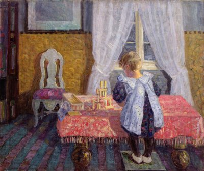 Ingrid en la sala de estar, Skjellerud de Lars Jorde