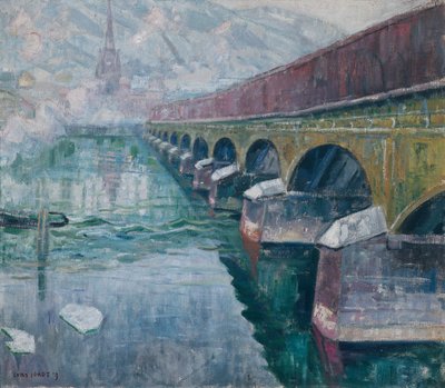 El puente de la ciudad vieja, Drammen de Lars Jorde