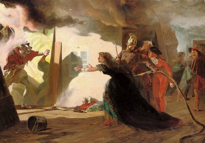 Incendio en el Teatro de Laslett John Pott
